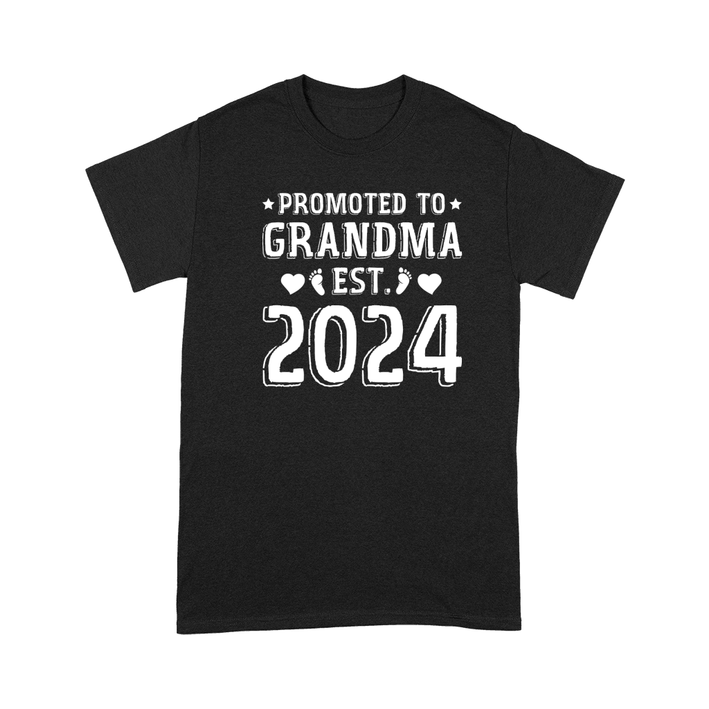 Promoted to Grandma Est 2024  (2) Premium T-shirt