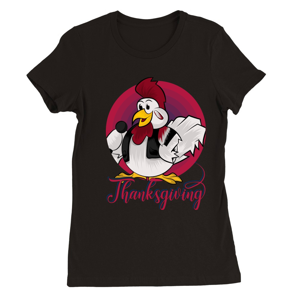 Best thanksgiving vector 2 Premium Womens Crewneck T-shirt