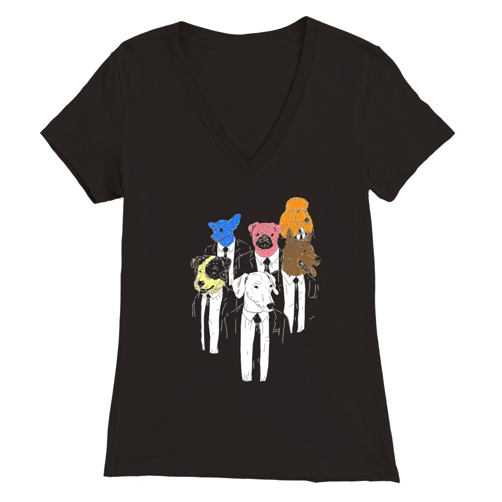 Real Reservoir Dogs Unisex T-Shirt Premium Womens V-Neck T-shirt