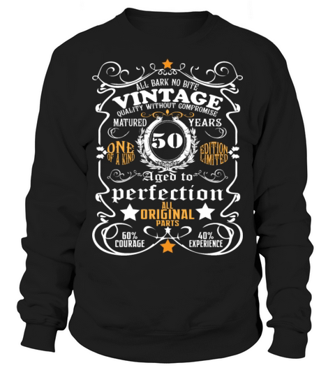 50th Birthday Shirt vintage 50th Birthday Gift Sweatshirt Unisex