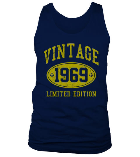 50th Birthday - Vintage 1969 Funny Gift Tank Top Unisex