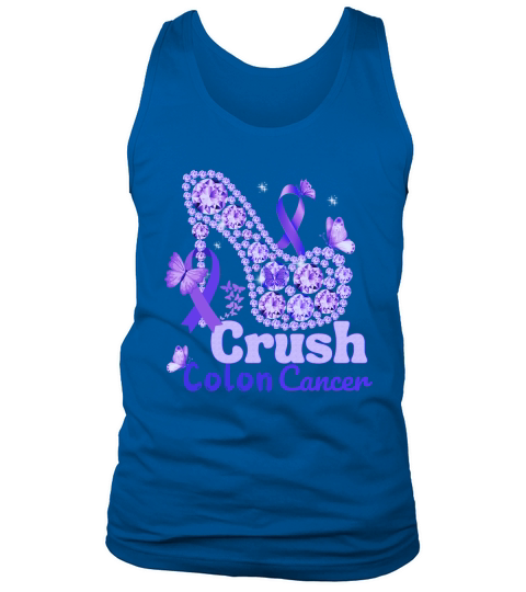 Colon Cancer Awareness Crush Tank Top Unisex