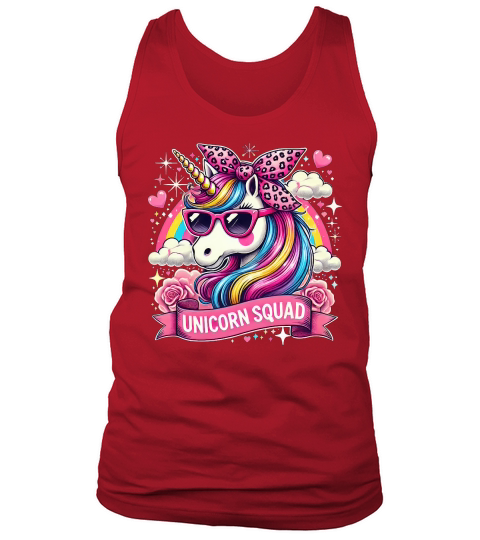 Graceful Unicorn Leopard Bandana Tank Top Unisex