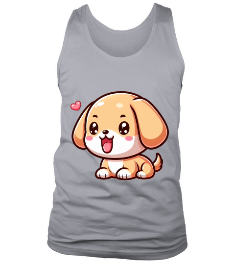 Kawaii Puppy Love Tank Top Unisex
