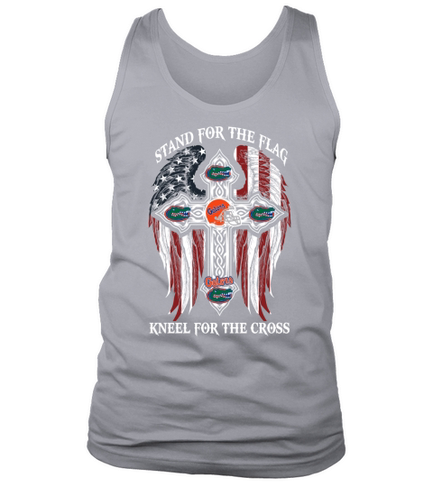Stand For The Flag Kneel For The Cross - Frontside Tank Top Unisex