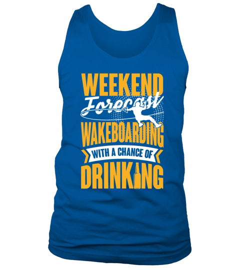 Wake boarding Tank Top Unisex