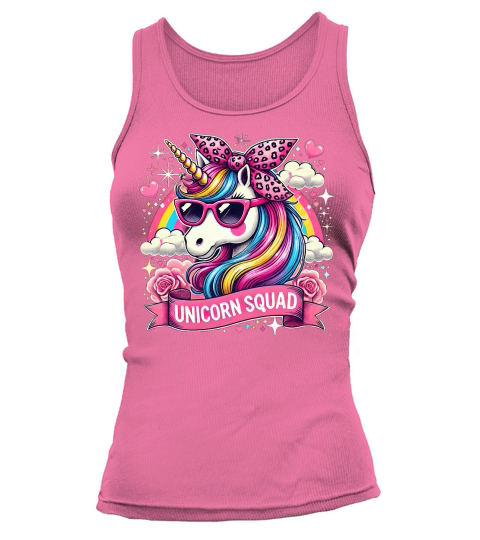 Graceful Unicorn Leopard Bandana Tank top Woman