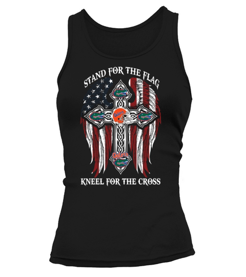Stand For The Flag Kneel For The Cross - Frontside Tank top Woman