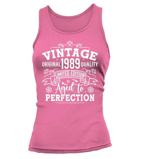 Vintage Birthday TShirt Design Bundle 1989 Tank top Woman
