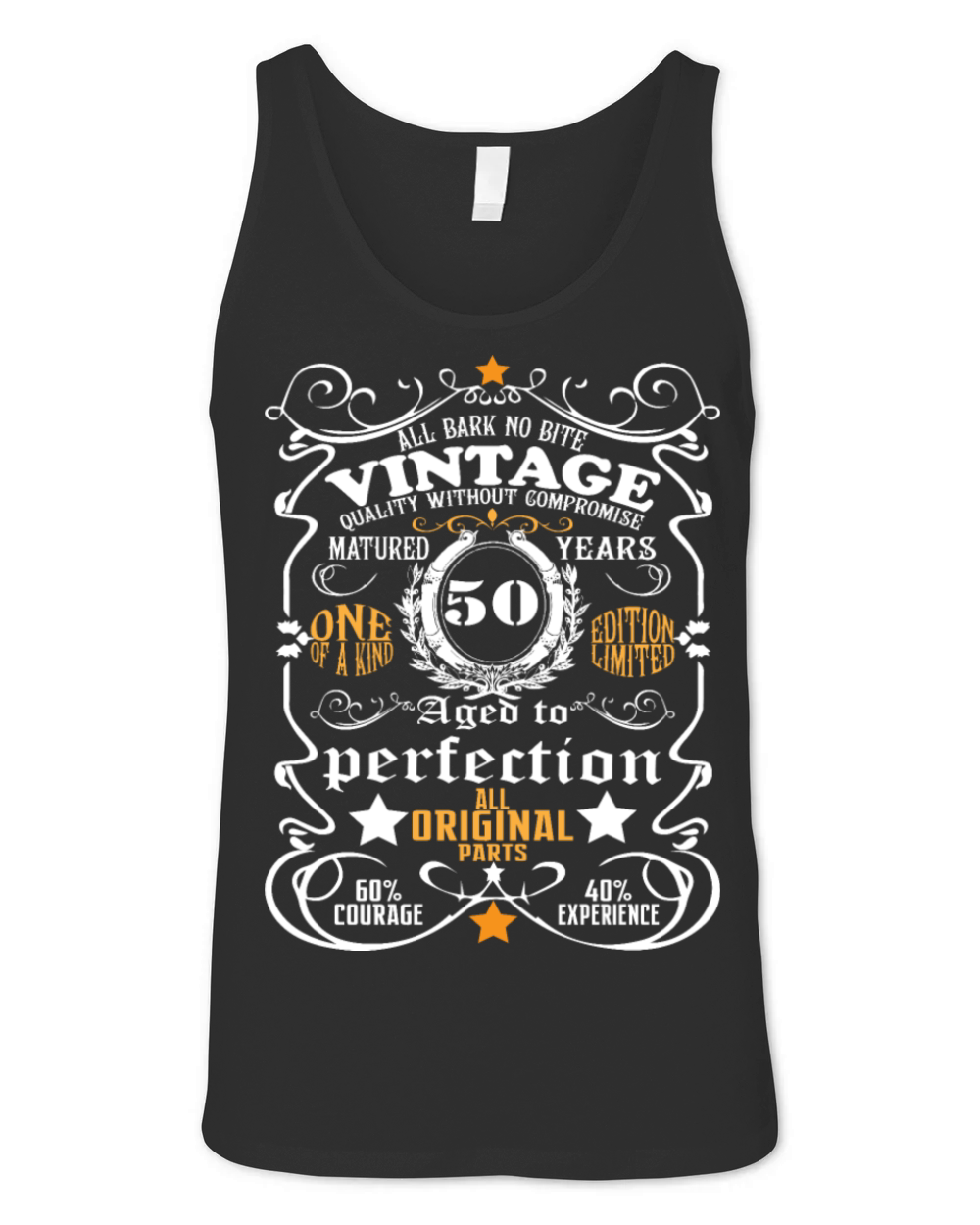 50th Birthday Shirt vintage 50th Birthday Gift Unisex Jersey Tank