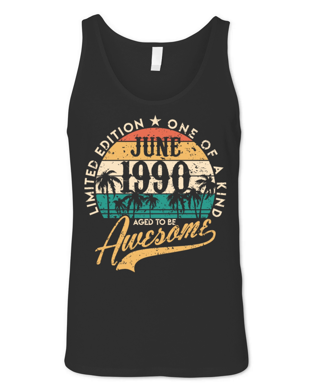 June 1990 birthday gifts men woman bday gift Unisex Jersey Tank