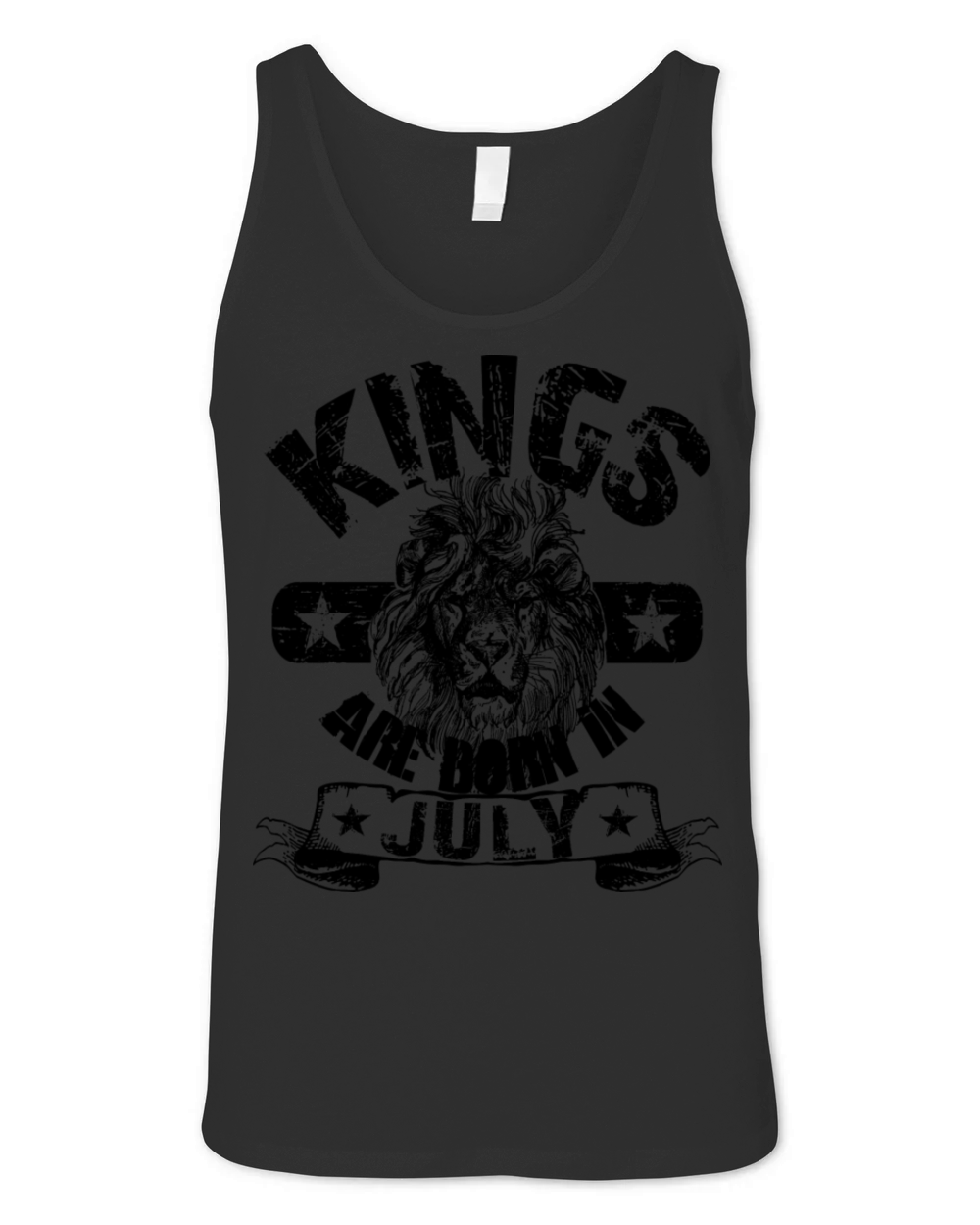 Kings Are Born In July Unisex Jersey Tank
