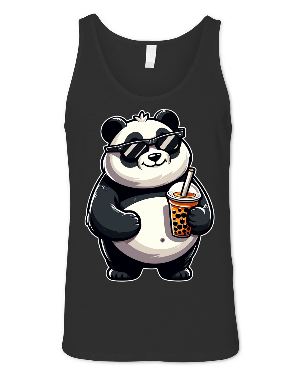 panda BOBA TEA 2 Unisex Jersey Tank
