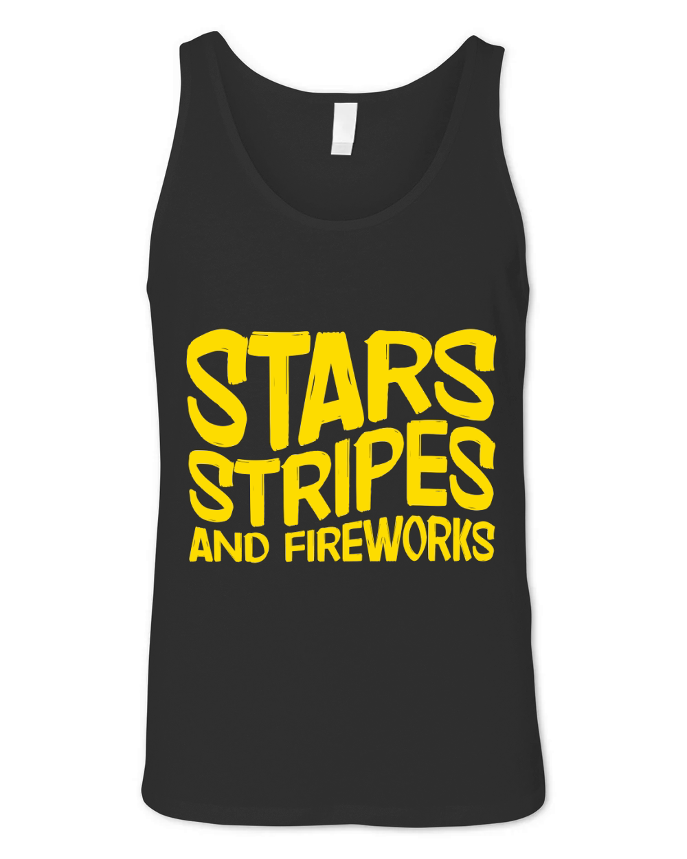 Stars and fireworks Unisex Jersey Tank