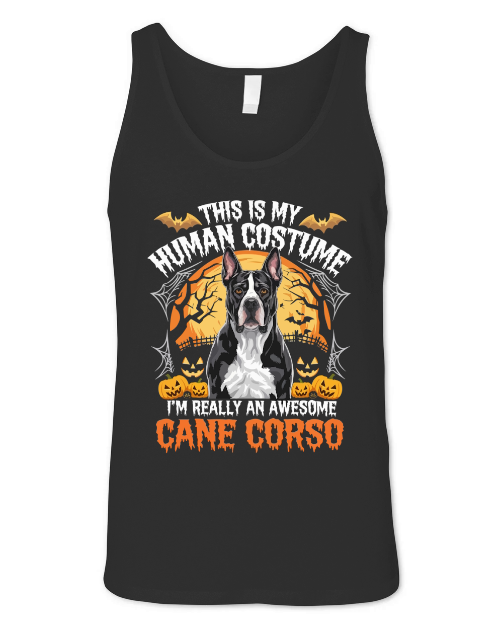 This Is My Human Costume, Im Really An Awesome Cane Corso Unisex Jersey Tank