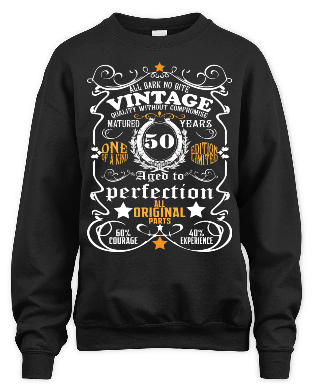 50th Birthday Shirt vintage 50th Birthday Gift Unisex Premium Crewneck Sweatshirt