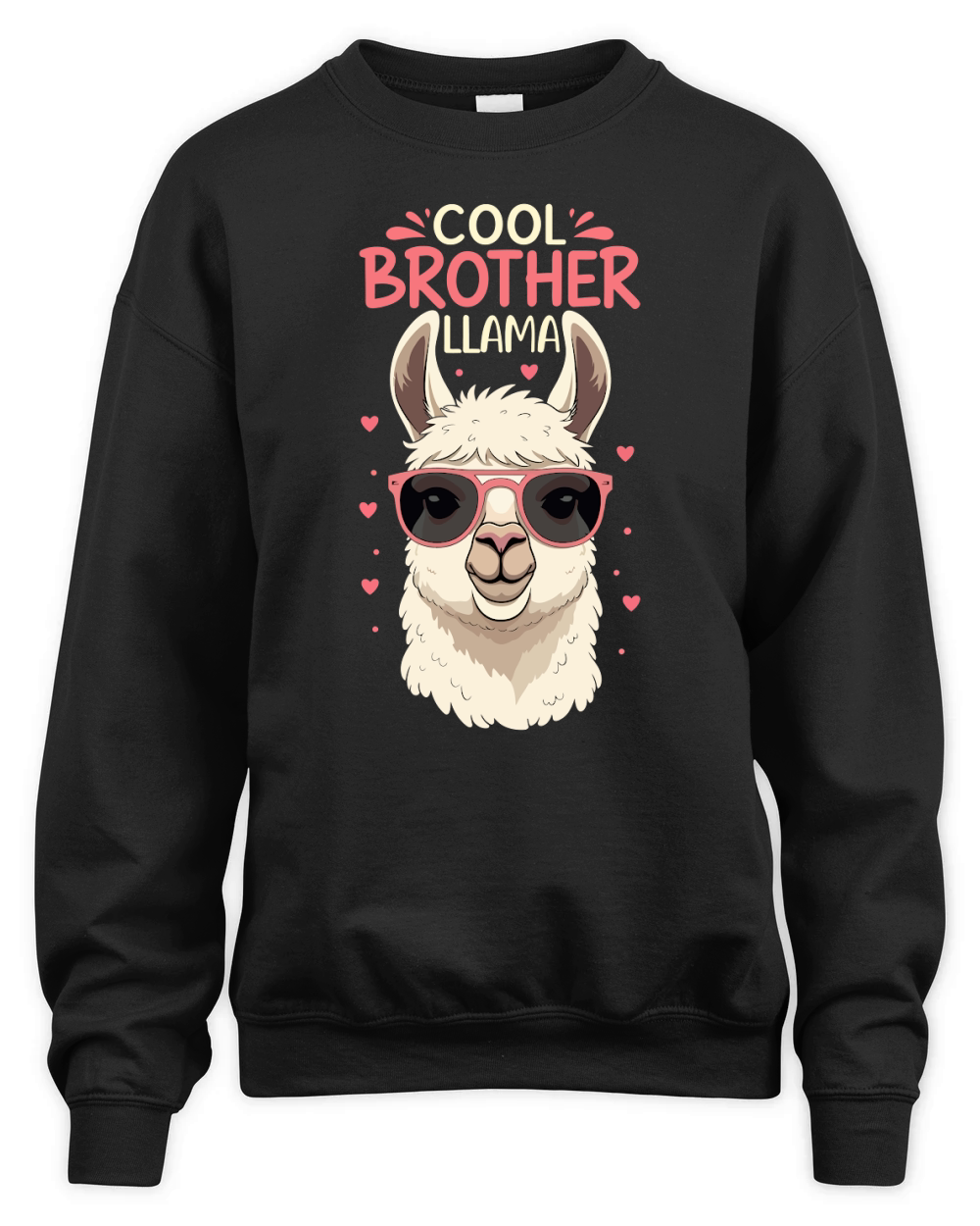 Cool brother llama Unisex Premium Crewneck Sweatshirt