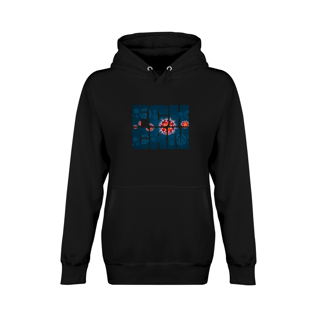 FCK CRN Fuck Corona Virus Fight The Covid 19 Virus Unisex Premium Pullover Hoodie