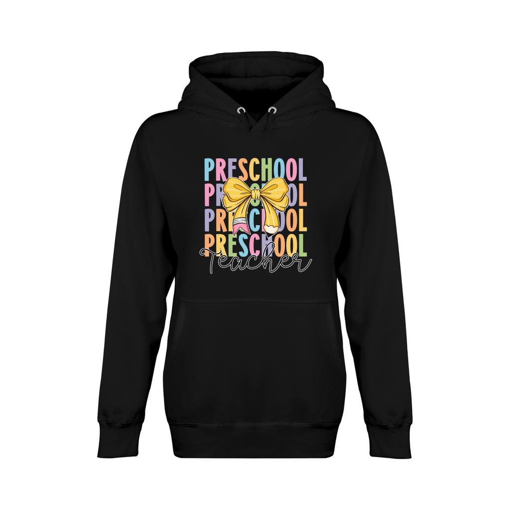 preachool teacher bow Unisex Premium Pullover Hoodie