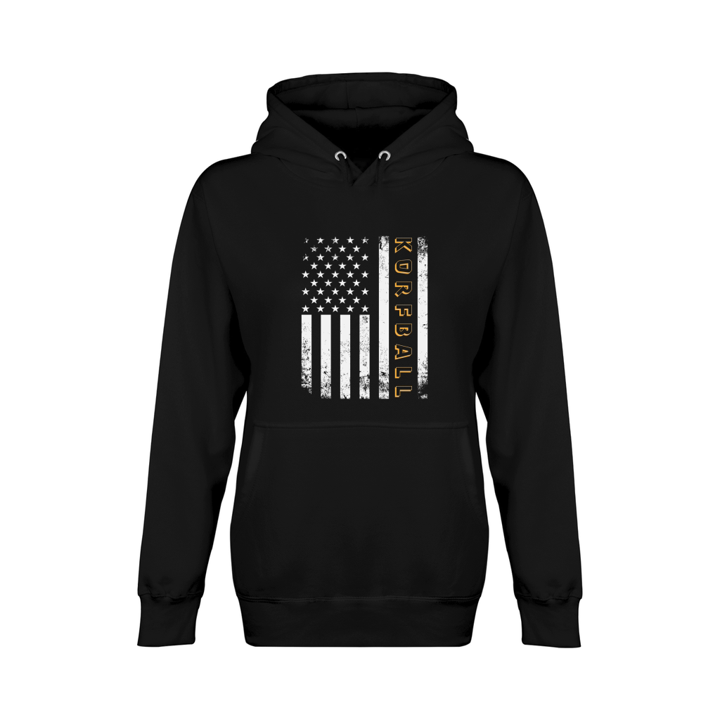 Sport Us Flag Korfball Unisex Premium Pullover Hoodie