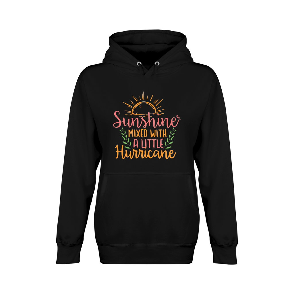 sunshine mixed with a little hurricane Unisex Premium Pullover Hoodie