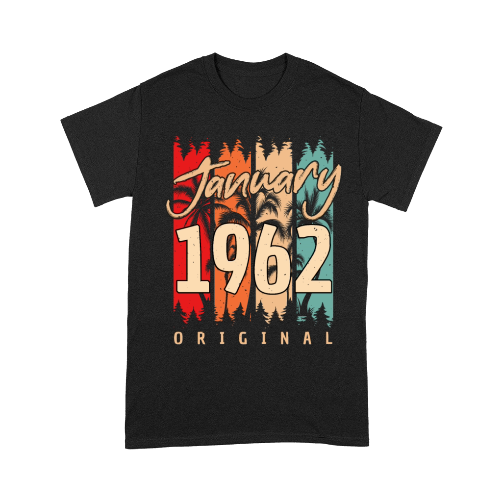 1962 In January Vintage Unisex T-Shirt