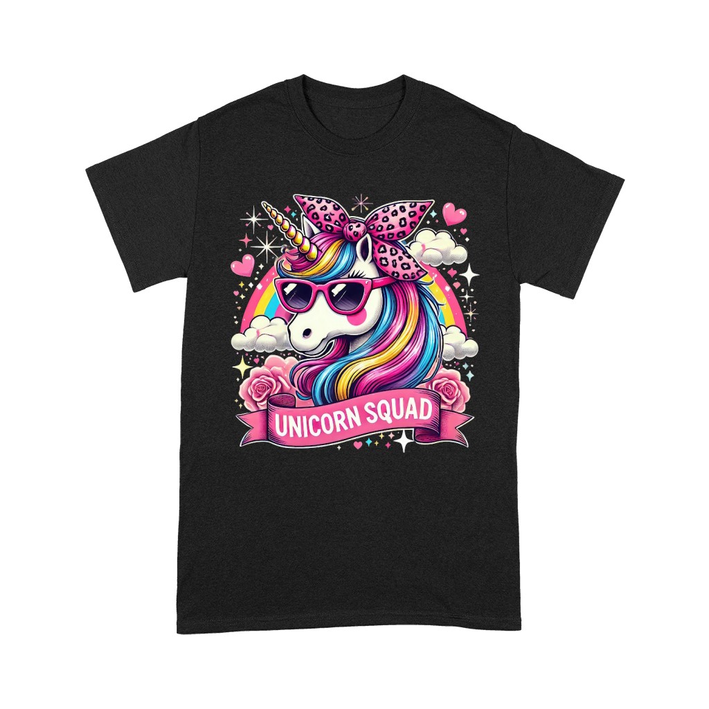 Graceful Unicorn Leopard Bandana Unisex T-Shirt