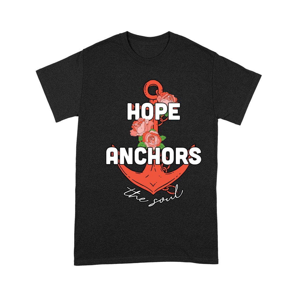Hope Anchors the Soul Flora Unisex T-Shirt