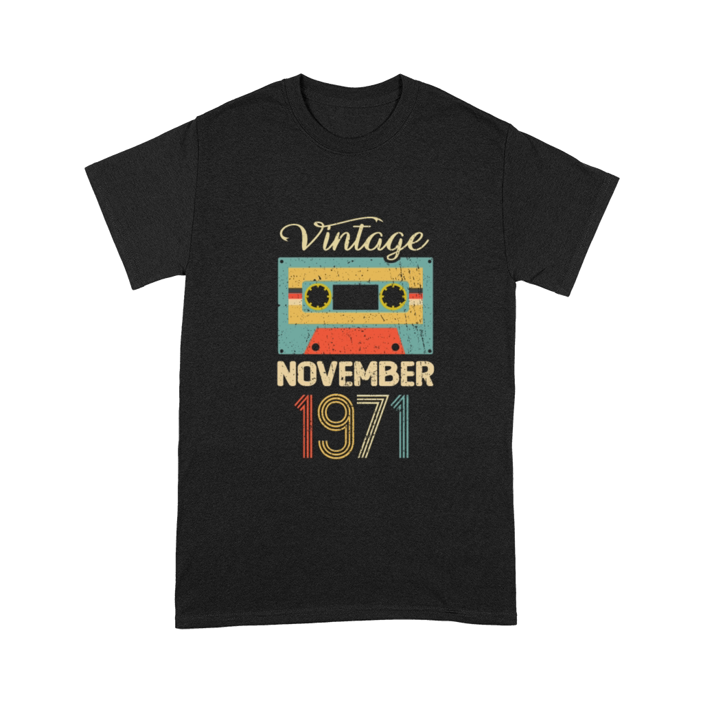 Vintage November 1971 50th Birthday 50 Year Gift Unisex T-Shirt