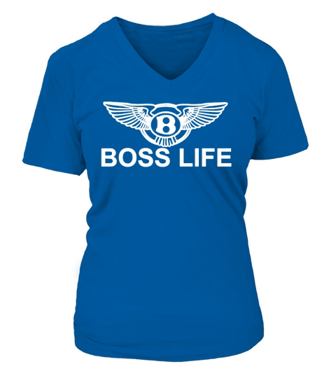 BOSS LIFE HIP HOP MUSIC RICK_ROSS_MAYBACH COOL DOP T-Shirt V-neck T-Shirt Woman