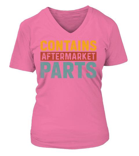 CONTAINS AFTERMARKET PARTS V-neck T-Shirt Woman