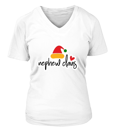 Nephew Claus V-neck T-Shirt Woman