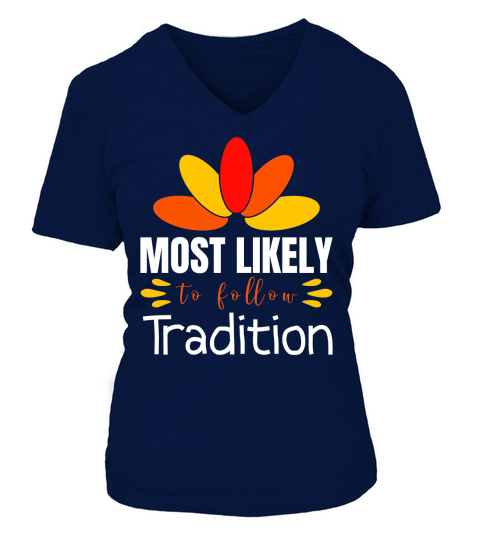 Thanks Giving 19 V-neck T-Shirt Woman