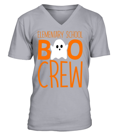 elementary school boo crew V-Neck T-shirt