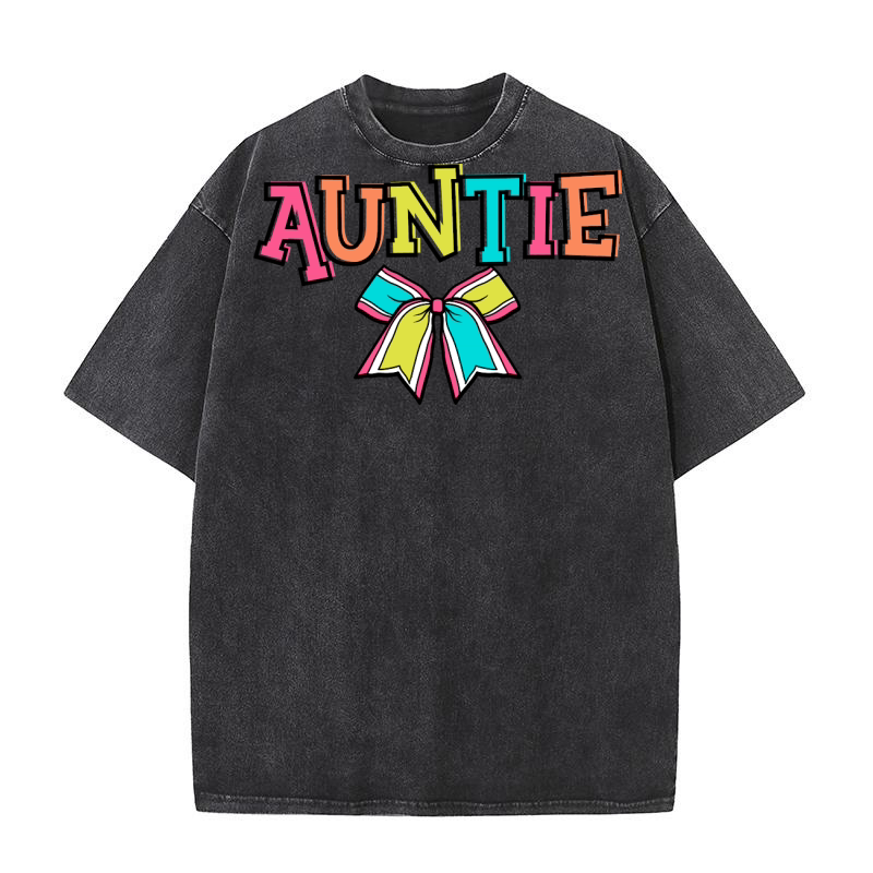 Auntie Bow Washed T-Shirt