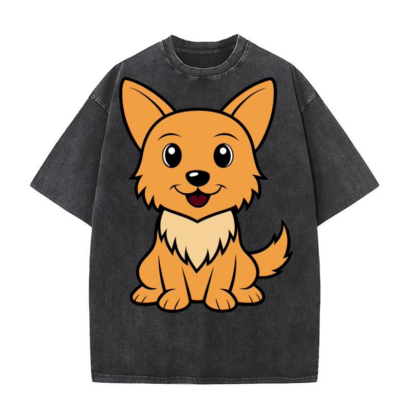 Australian Terrier 03 Washed T-Shirt