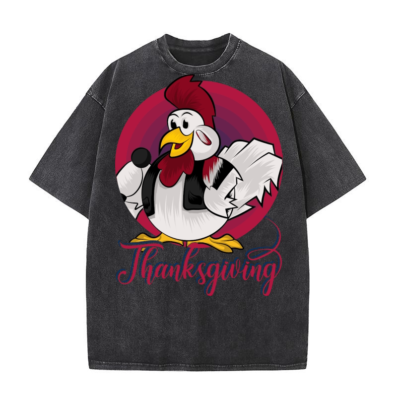 Best thanksgiving vector 2 Washed T-Shirt