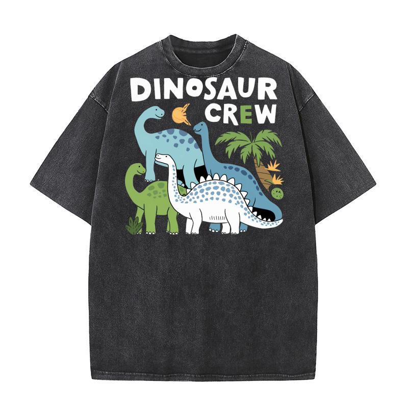 Dinosaur Crew Washed T-Shirt
