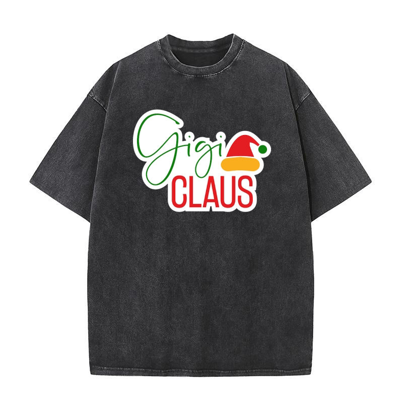 Gigi Claus Washed T-Shirt