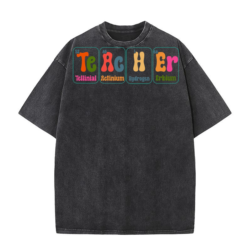 Groovy Teacher 1.01 Washed T-Shirt
