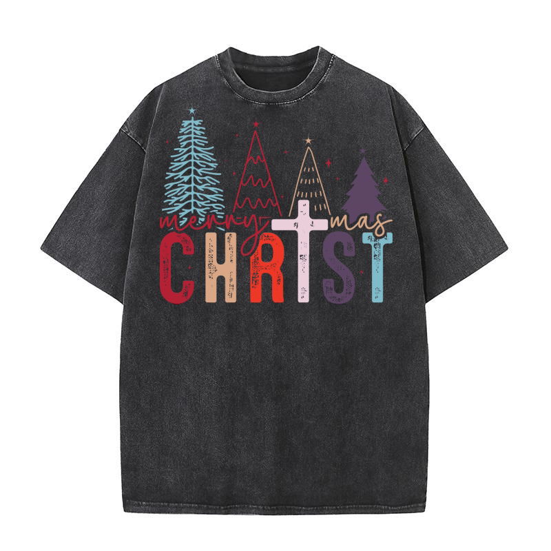 Merry christmas 57 05 Washed T-Shirt