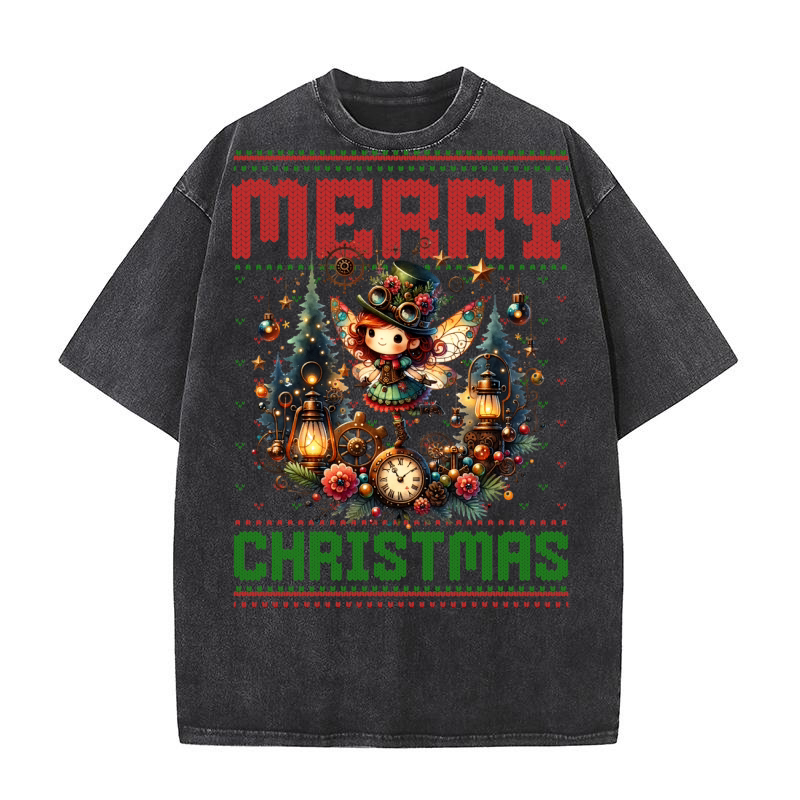 Merry christmas 59 19 Washed T-Shirt