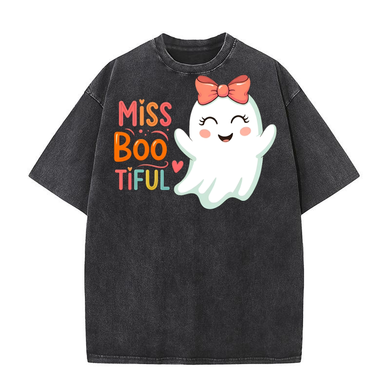 Miss Boo Tiful Washed T-Shirt