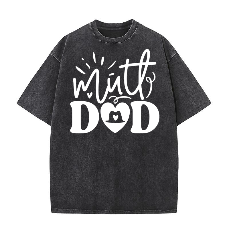Muth dad Washed T-Shirt