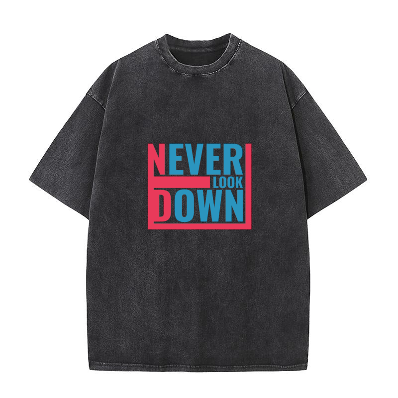 Never Look Down 04 Washed T-Shirt