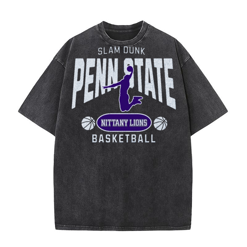 Penn State slam dunk basketball Washed T-Shirt