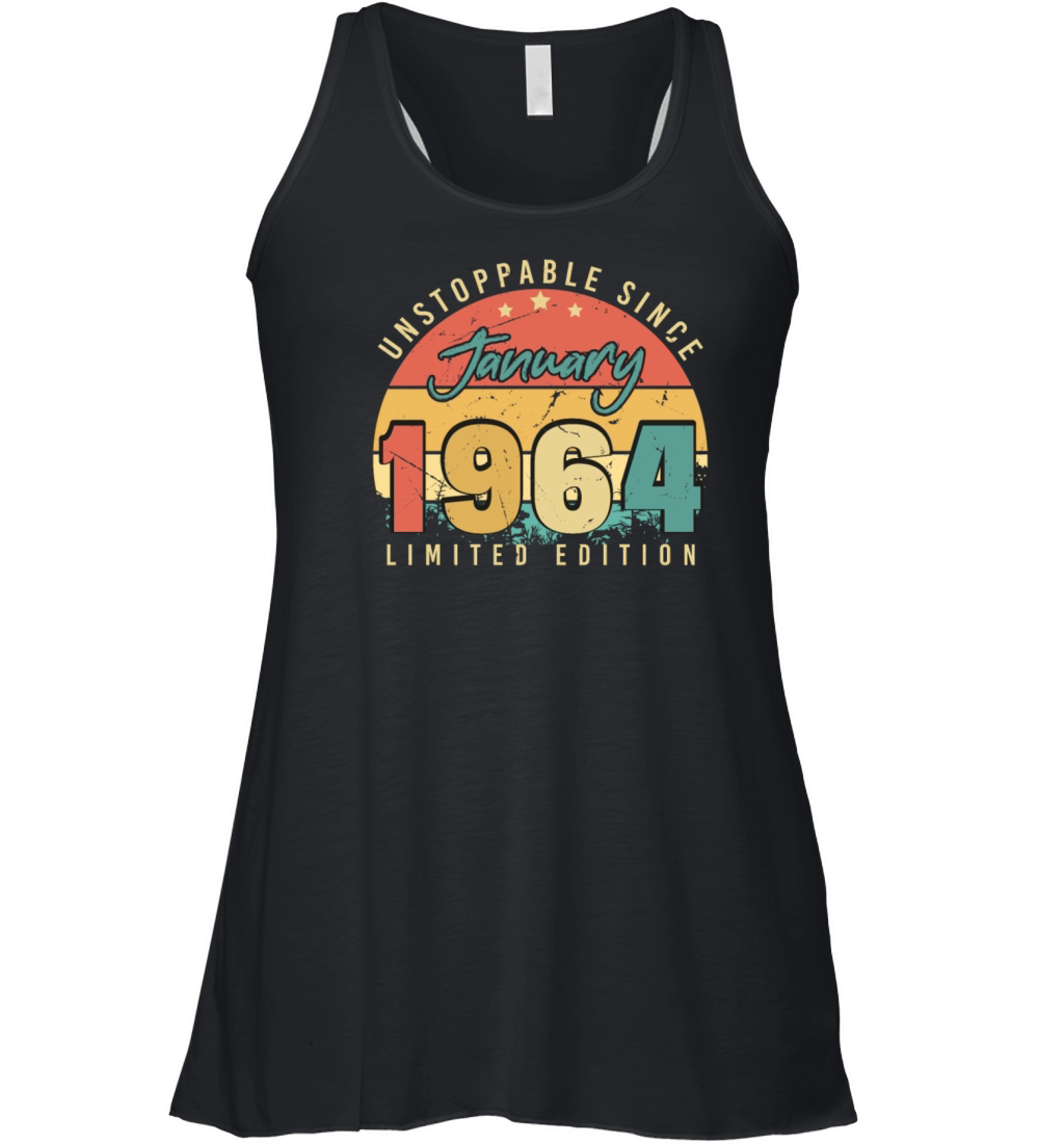 1964 January Retro Unstoppable Women's Flowy Tank Top