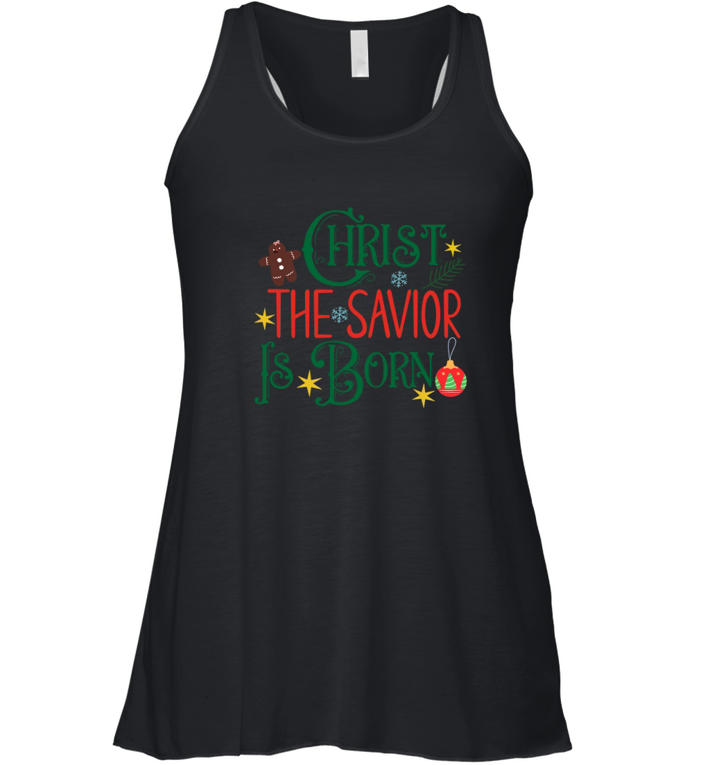 Christ The Savior Is Born Women's Flowy Tank Top