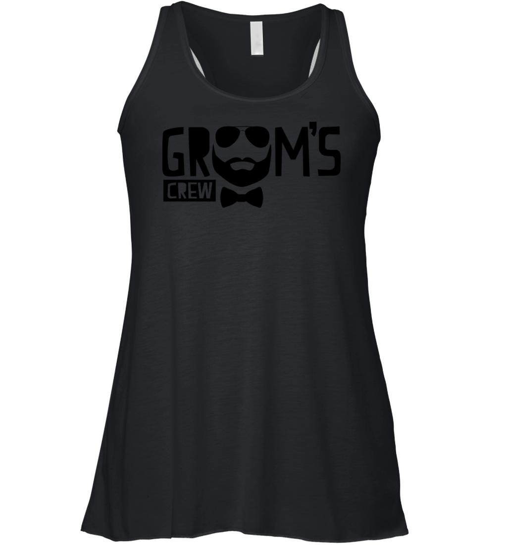 Grooms Crew Women's Flowy Tank Top