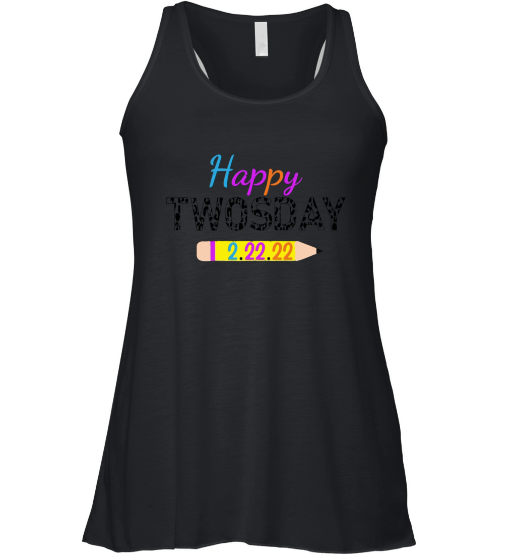 Happy Twos Day Women's Flowy Tank Top